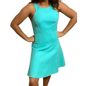 Anthropologie 4 Collection Turquoise Dress Women's 6